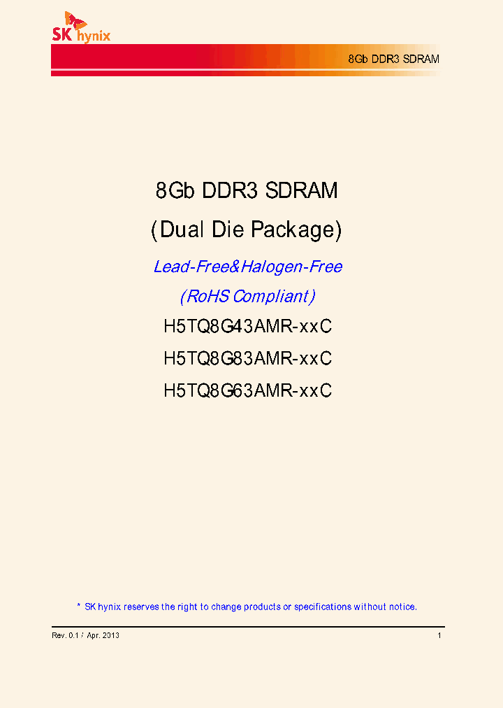 H5TQ8G63AMR-PBC_7317606.PDF Datasheet