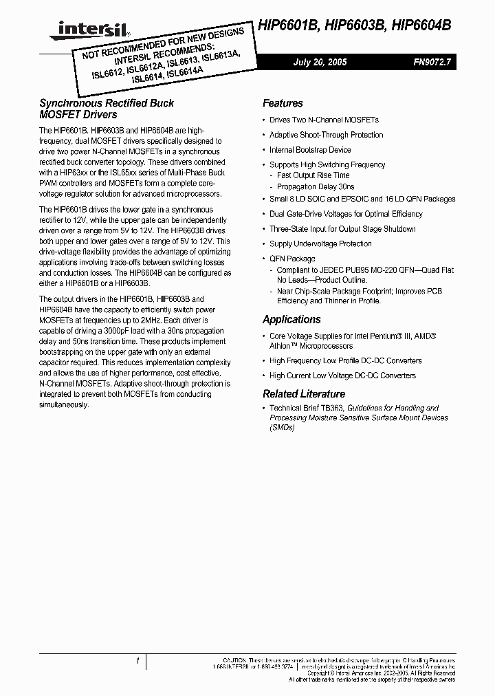 INTERSILCORP-HIP6601BECBZA-T_7319044.PDF Datasheet