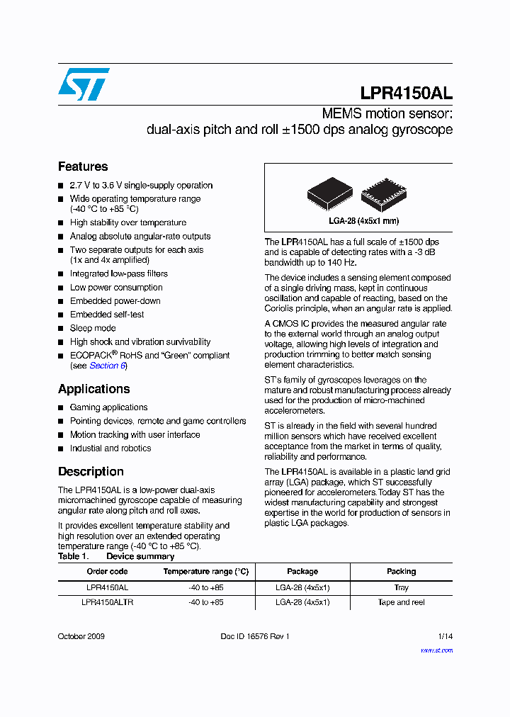 LPR4150AL_7320480.PDF Datasheet