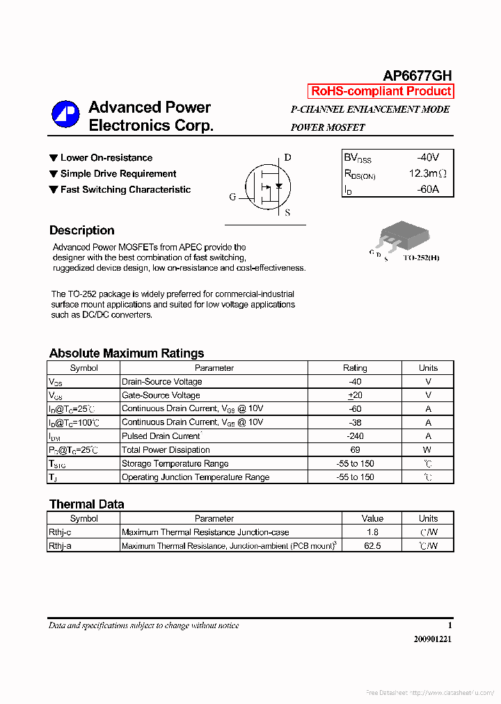 AP6677GH_7320671.PDF Datasheet