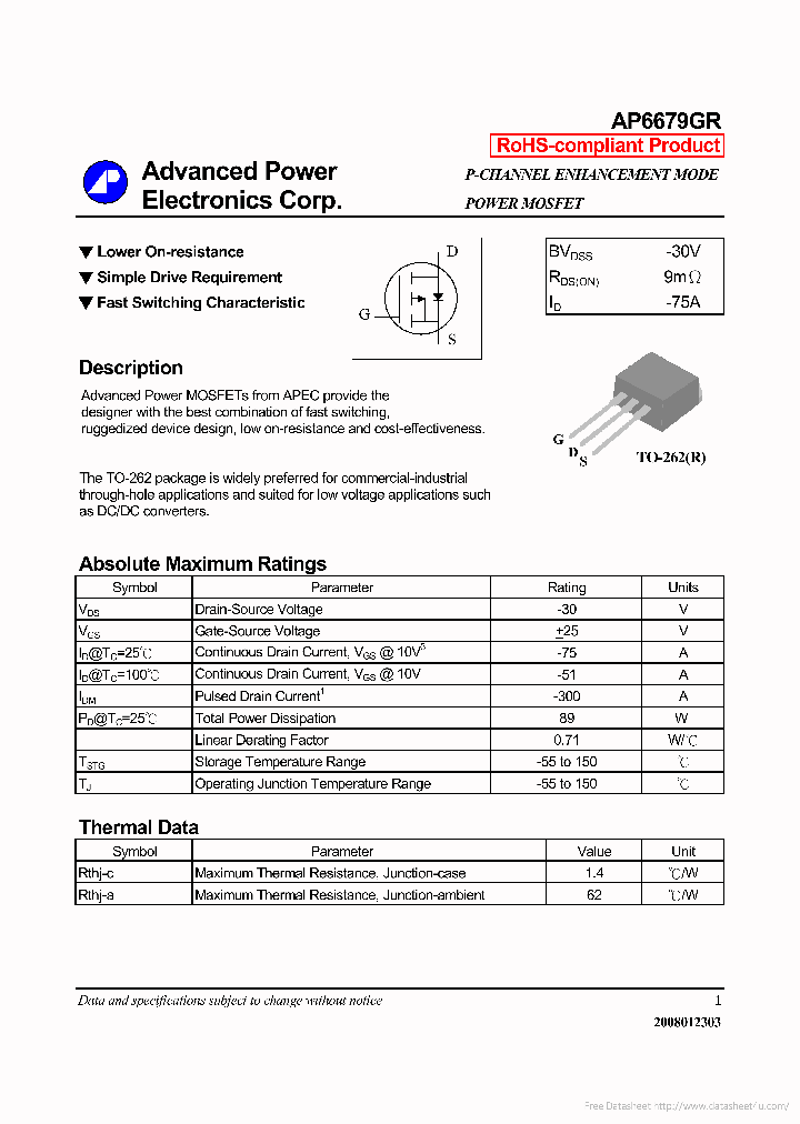 AP6679GR_7320680.PDF Datasheet