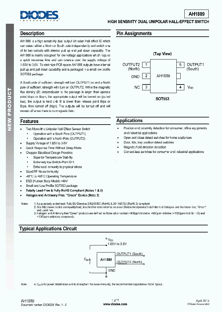 AH1889_7321483.PDF Datasheet