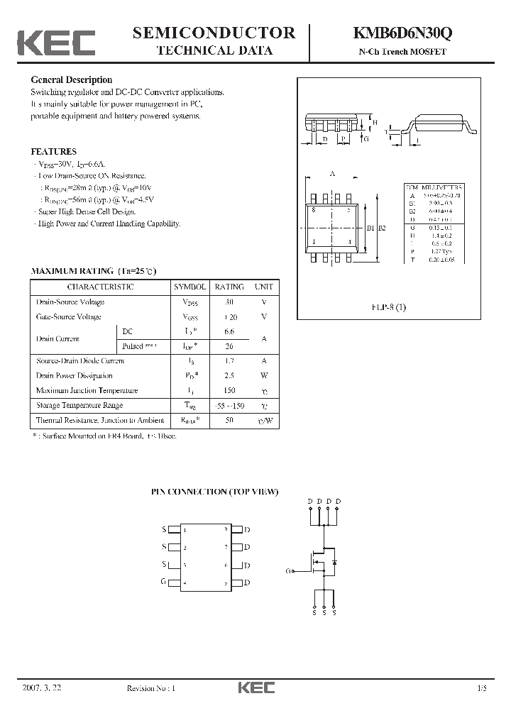 KMB6D6N30Q_7324577.PDF Datasheet