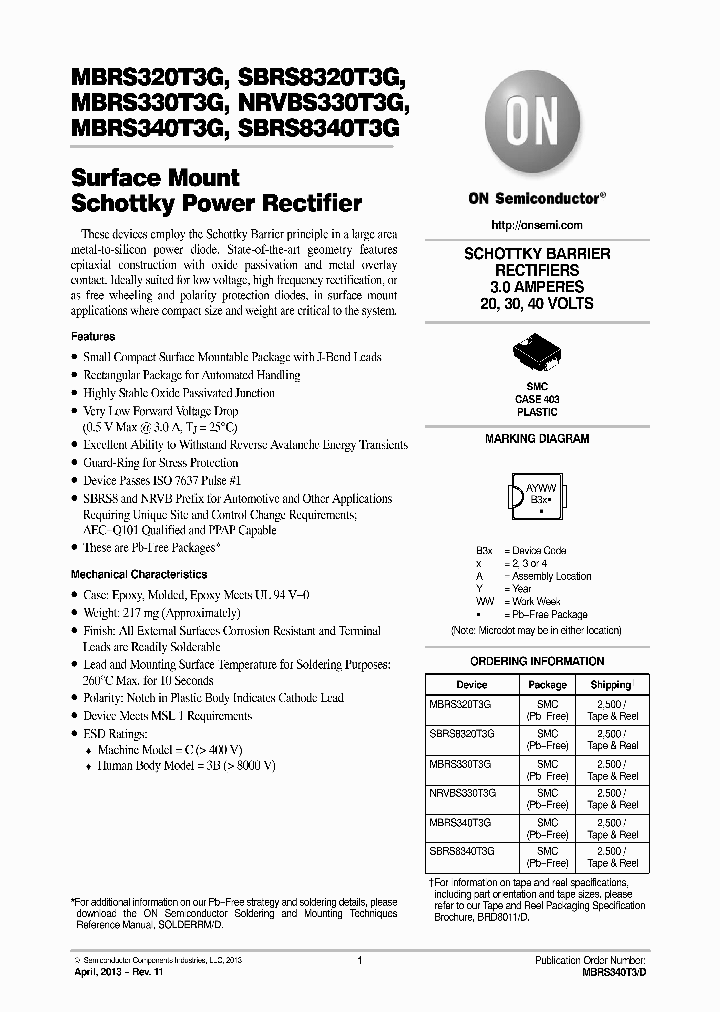 NRVBS330T3G_7326379.PDF Datasheet