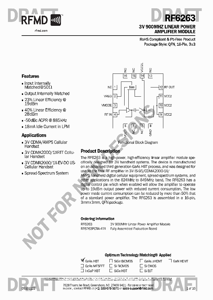 RFMICRODEVICESINC-RF6285_7327094.PDF Datasheet