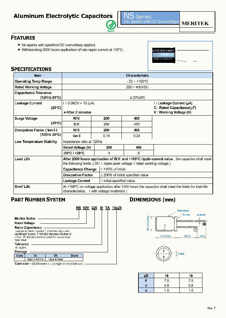 NS50V220MTA16X25_7327092.PDF Datasheet