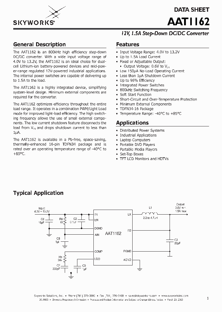 AAT1162IRN-06-T1_7327992.PDF Datasheet