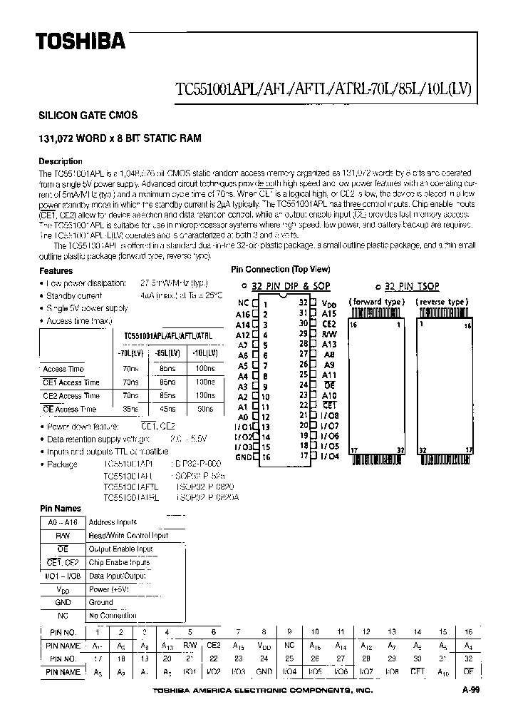 TC551001AFL-70LLV_7329301.PDF Datasheet
