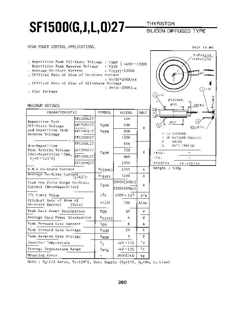 SF1500Q27_7331130.PDF Datasheet