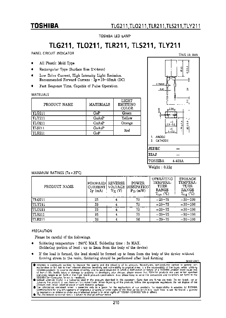 TLY211_7331221.PDF Datasheet