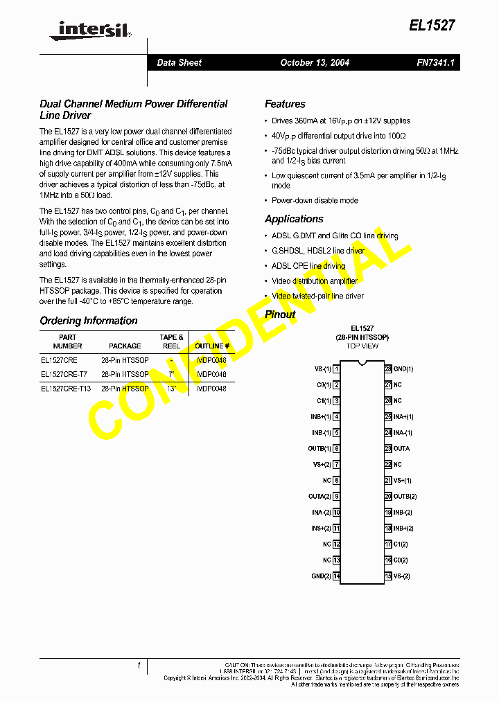 EL1527CRE_7332354.PDF Datasheet