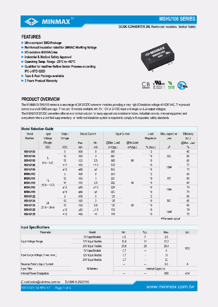 MSHU105_7333489.PDF Datasheet