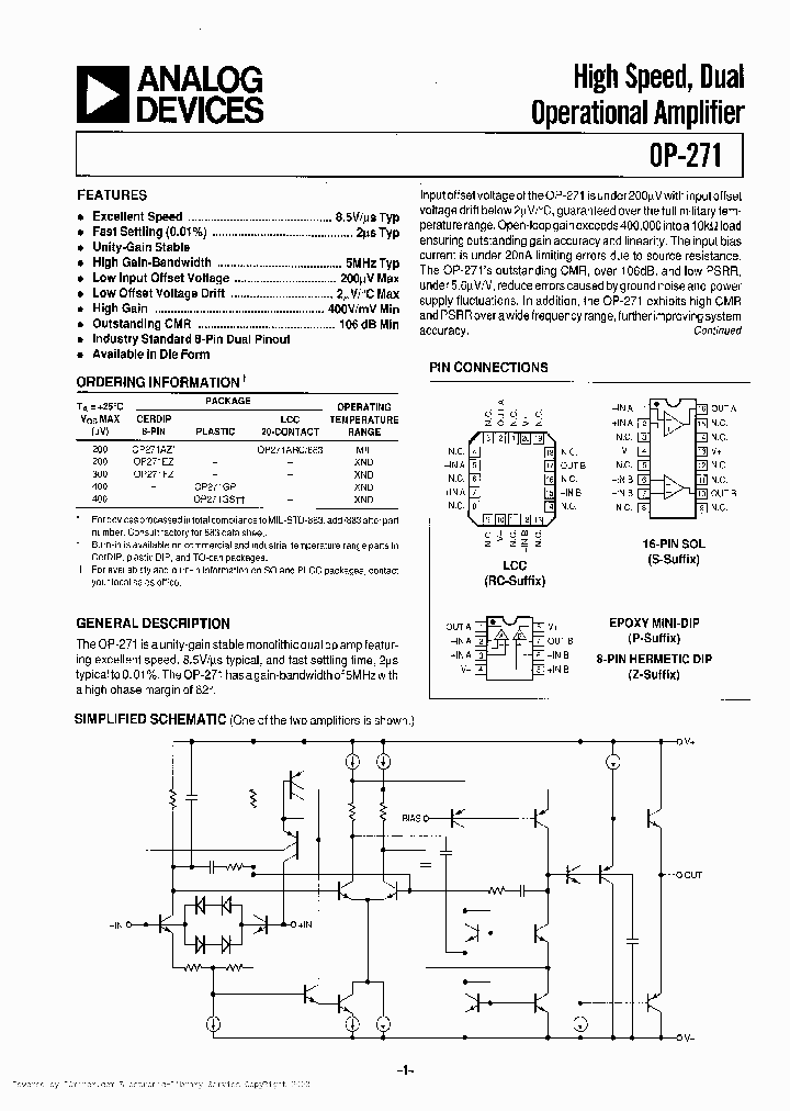 OP271FZ_7333178.PDF Datasheet