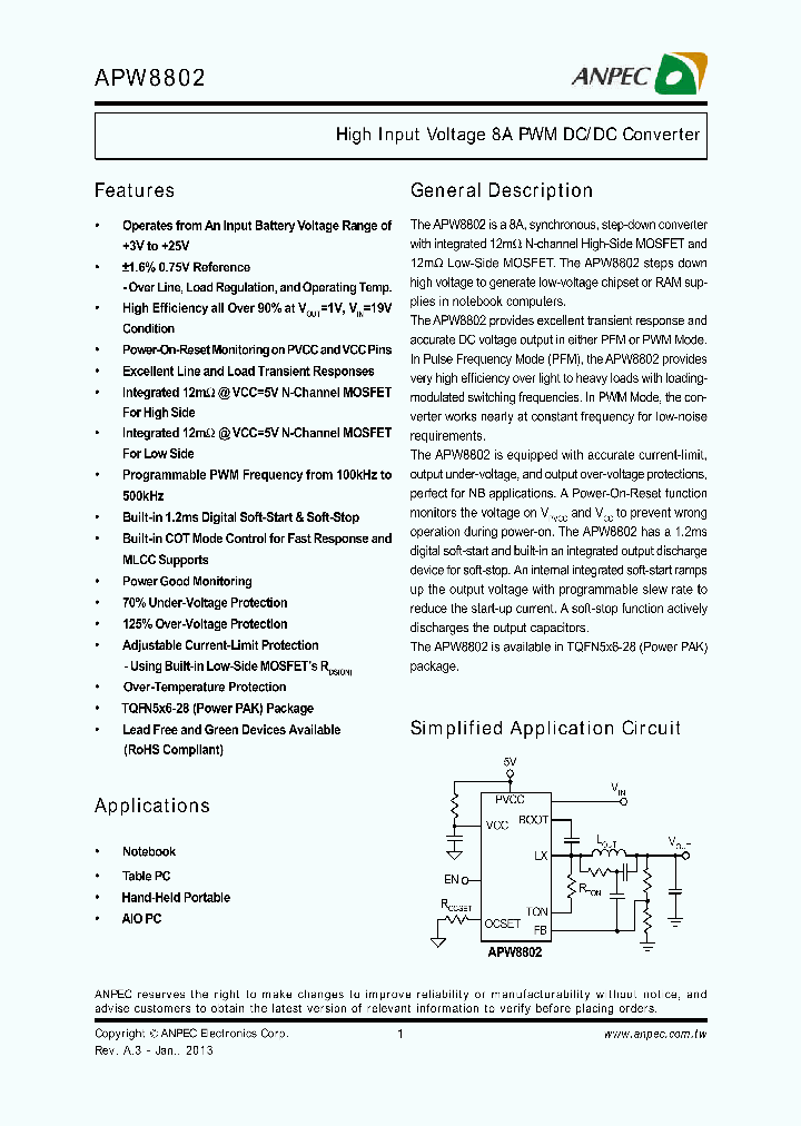APW8802_7334847.PDF Datasheet