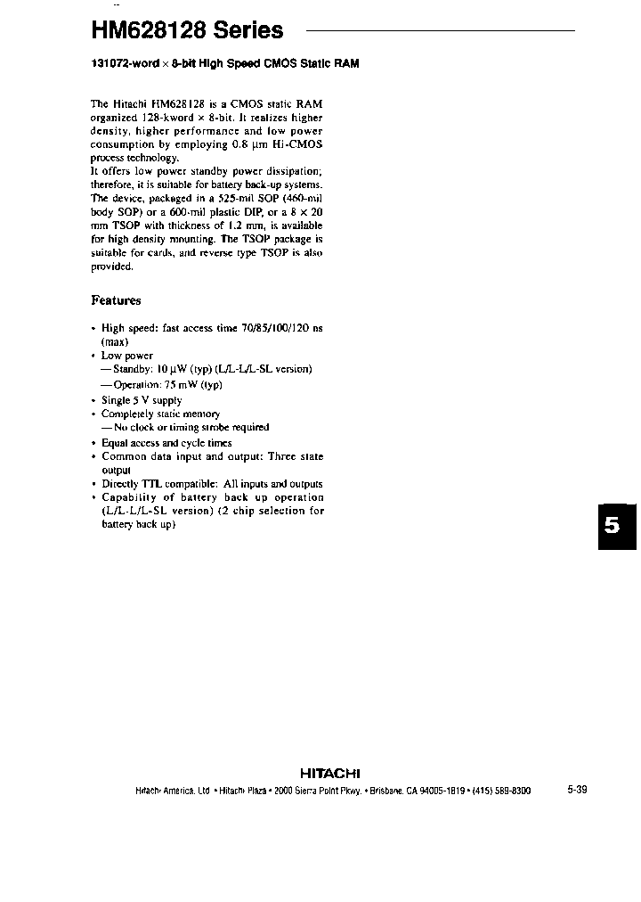 HM628128LP-8SL_7336355.PDF Datasheet