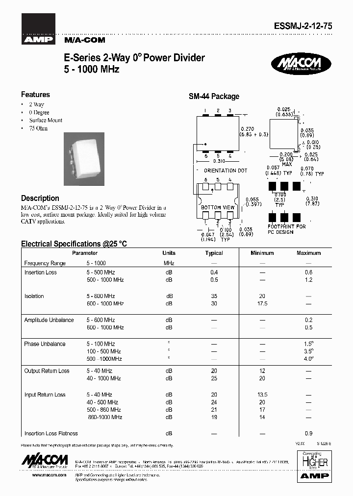 ESSMJ-2-12-75_7337279.PDF Datasheet