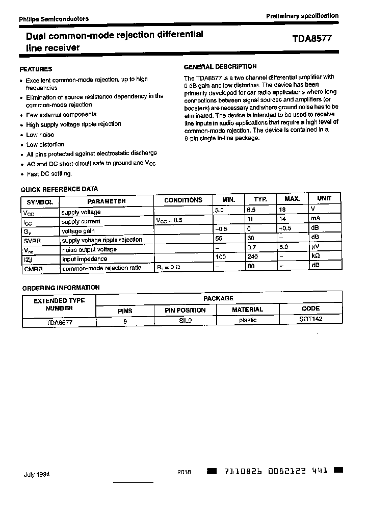 TDA8577_7337378.PDF Datasheet