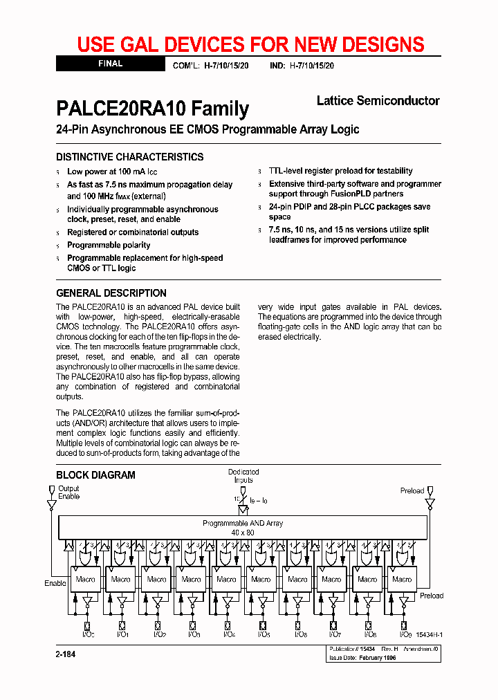 PALCE20RA10H-10PC_7337494.PDF Datasheet