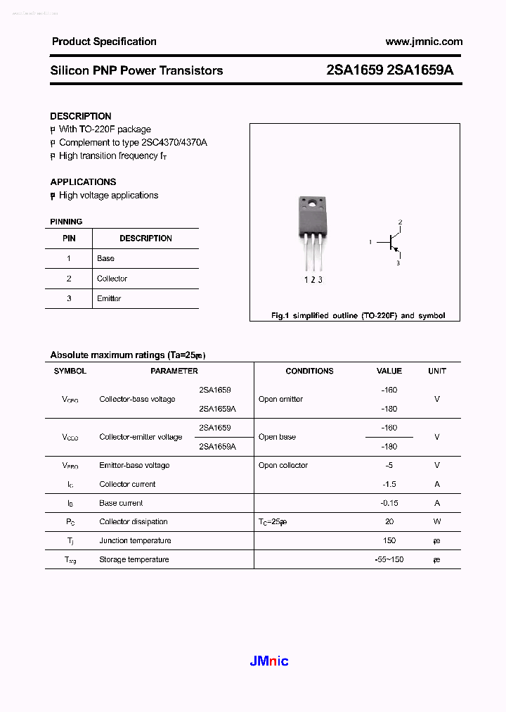 2SA1659_7337673.PDF Datasheet