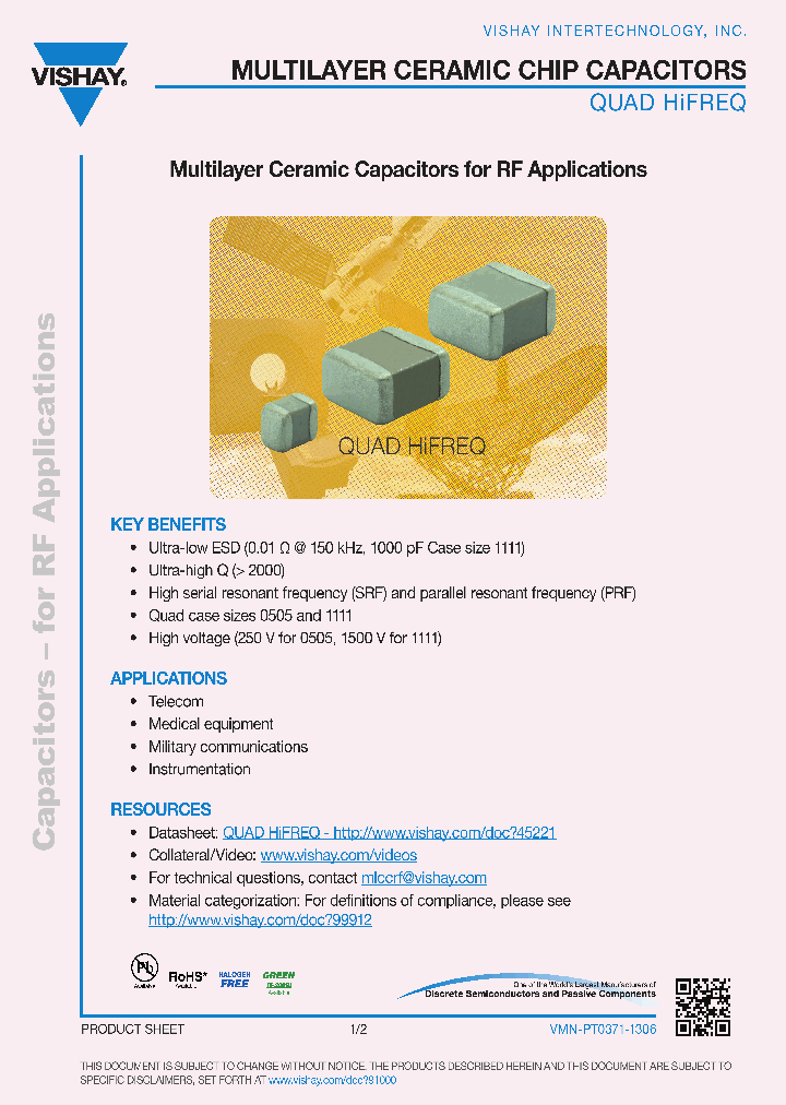 VJ0505D1ROBLPAT_7337916.PDF Datasheet