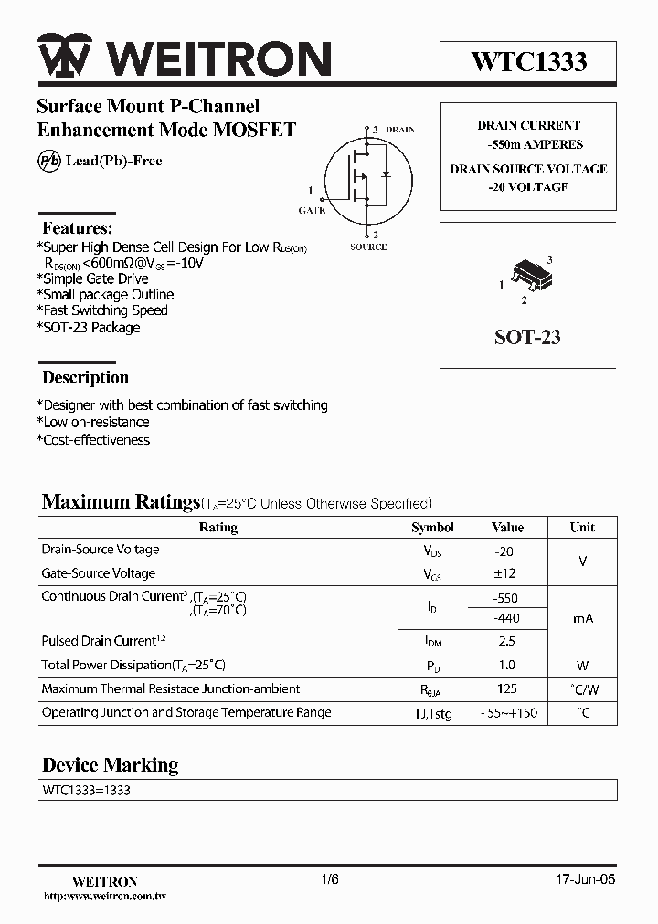 WTC1333_7339016.PDF Datasheet