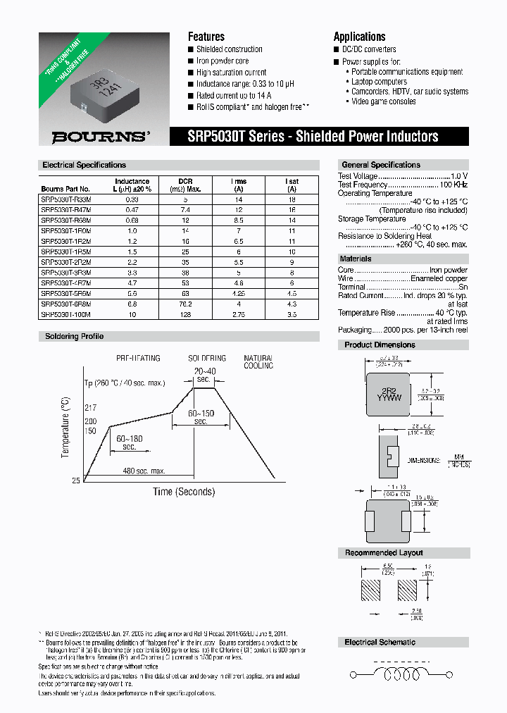 SRP5030T_7339475.PDF Datasheet
