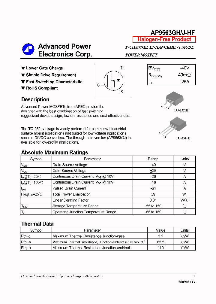AP9563GH-HF_7339937.PDF Datasheet