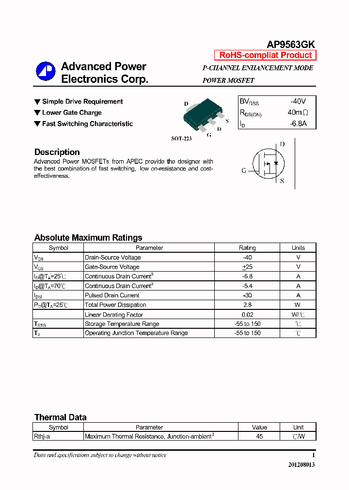 AP9563GK12_7339941.PDF Datasheet