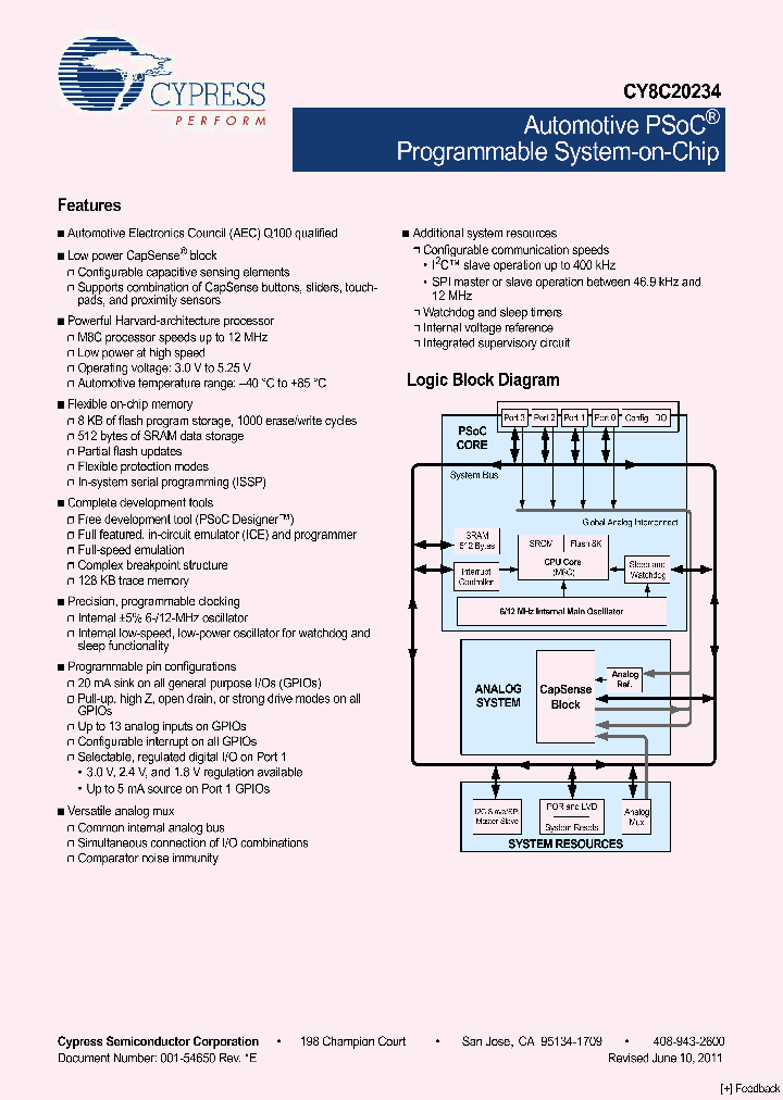 CY8C20234-12LKXAT_7340750.PDF Datasheet
