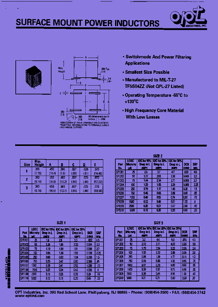 SPI205_7340926.PDF Datasheet
