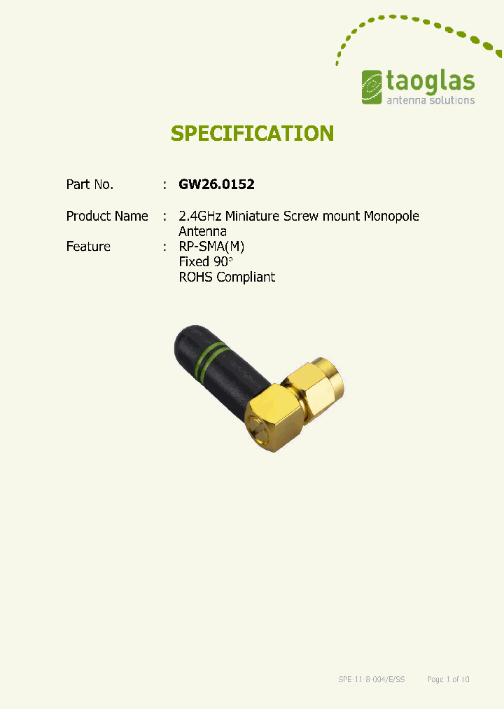 GW260152_7341349.PDF Datasheet