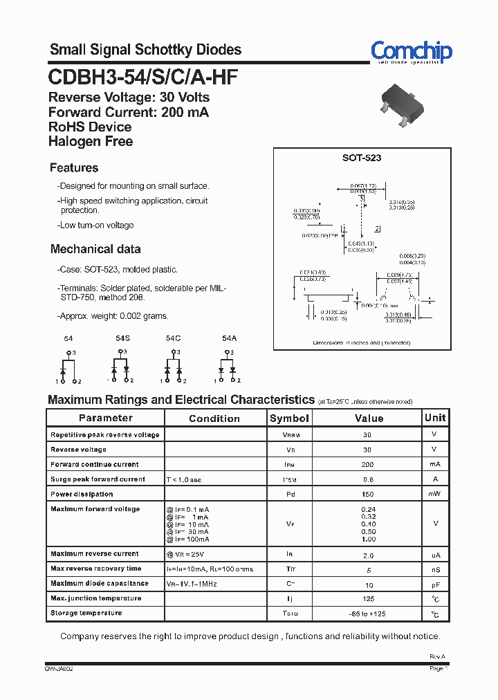 CDBH3-A-HF_7342284.PDF Datasheet