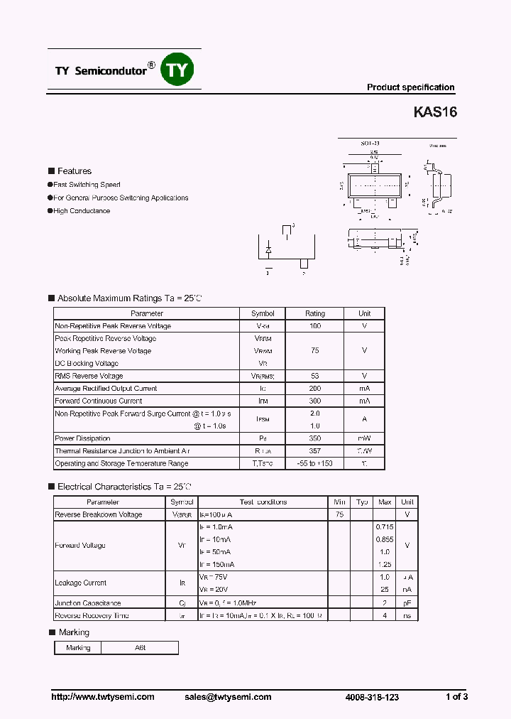 KAS16_7342501.PDF Datasheet