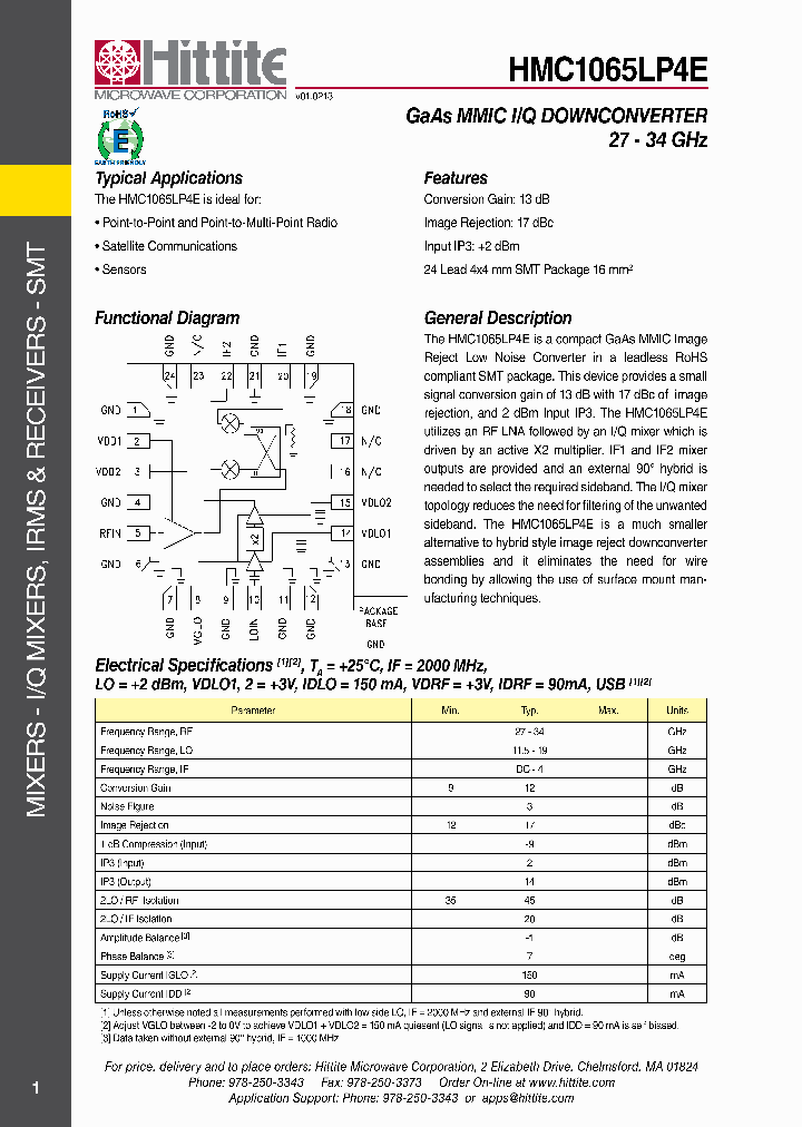 HMC1065LP4E_7344685.PDF Datasheet