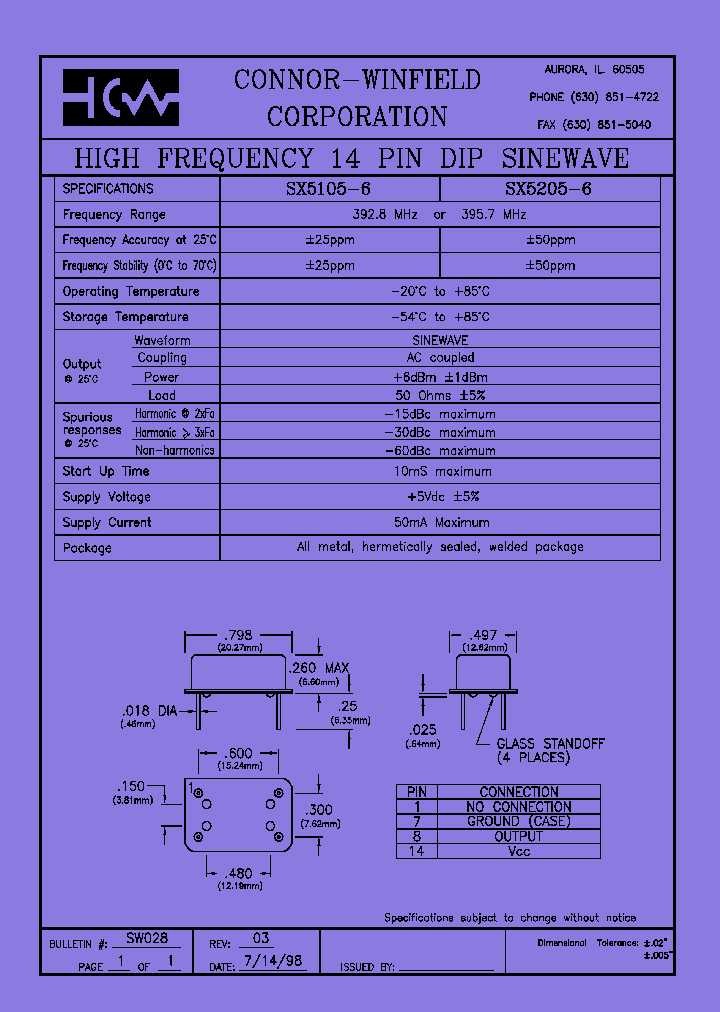 SX5205-6-3928MHZ_7353108.PDF Datasheet