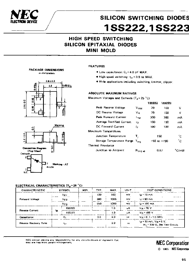 1SS222-T1B-A_7360826.PDF Datasheet
