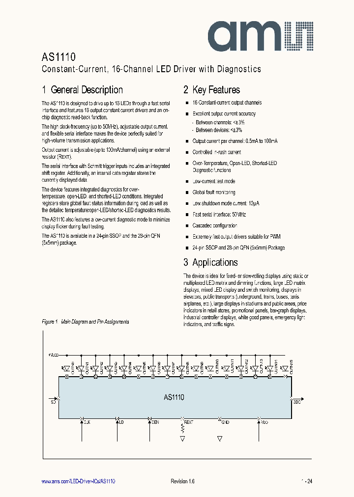 AS1110-BQFT_7364628.PDF Datasheet