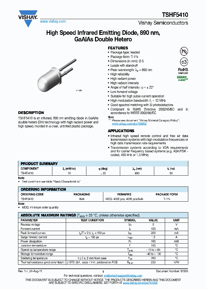 TSHF5410-ES21_7367037.PDF Datasheet