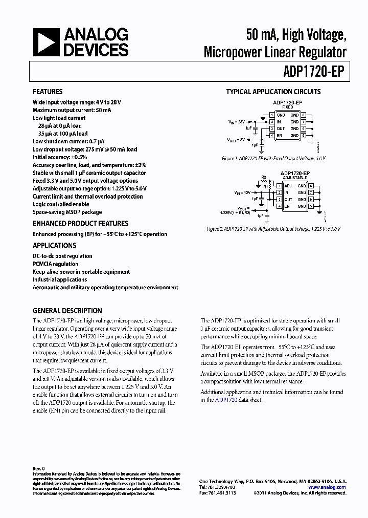 ADP1720TRMZ33-EP_7368521.PDF Datasheet