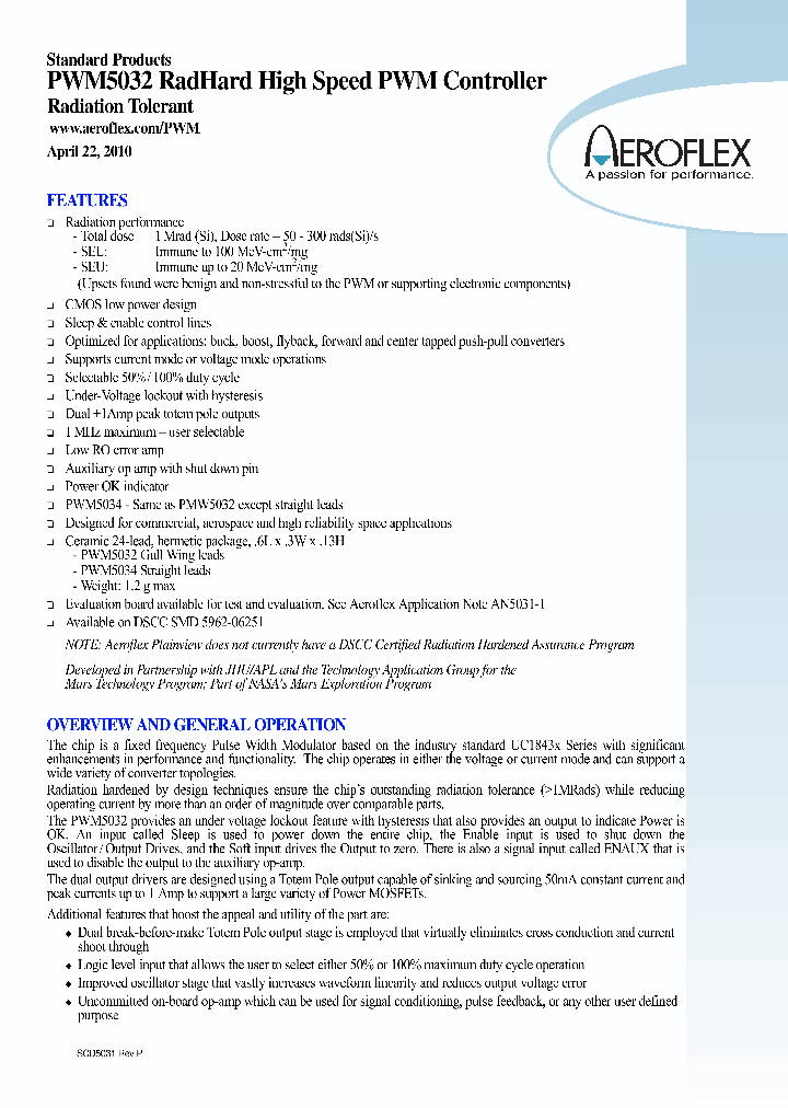 PWM5032-001-2S_7370865.PDF Datasheet