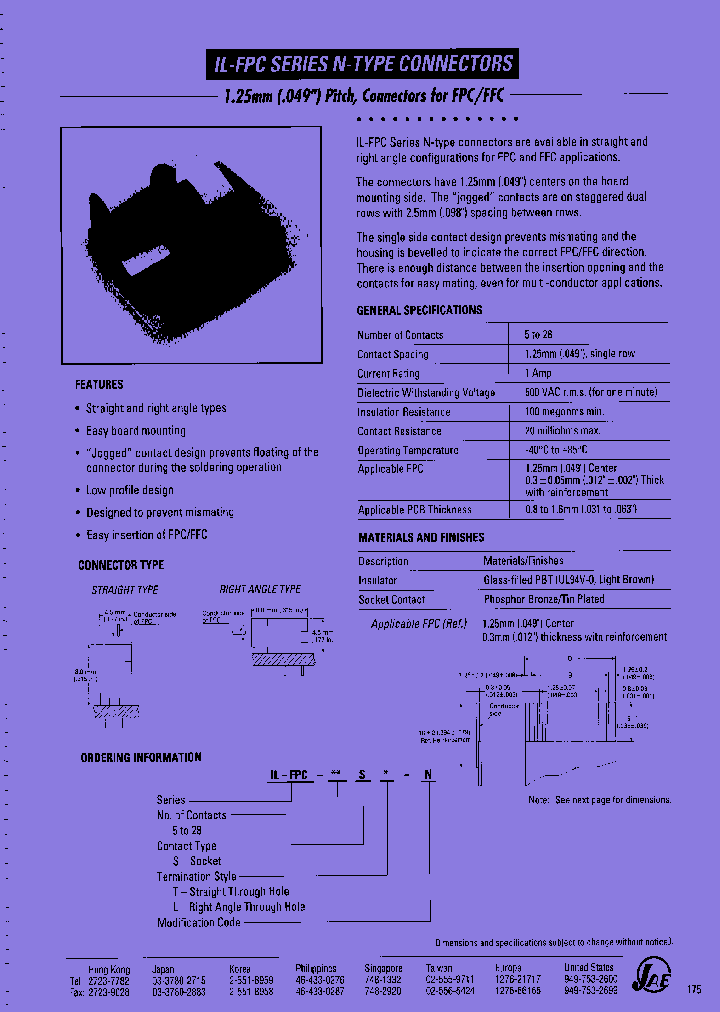IL-FPC-25ST-N_7373042.PDF Datasheet