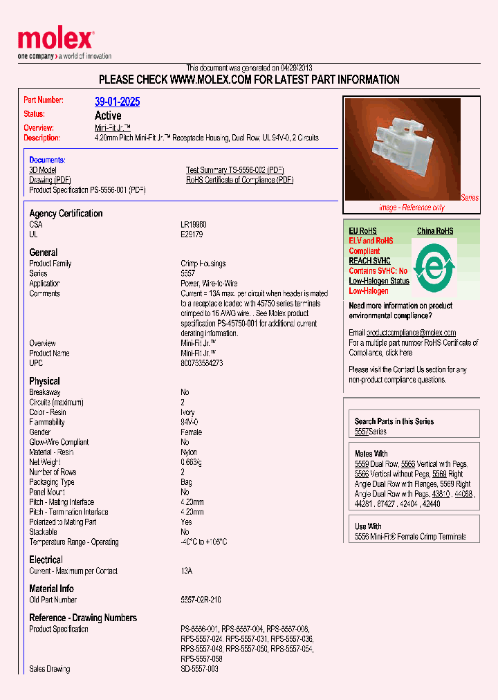 39-01-2025_7372822.PDF Datasheet