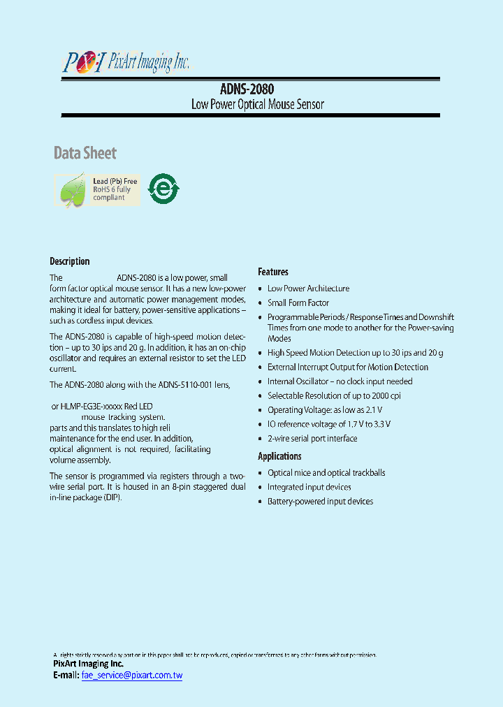 ADNS-2080_7374351.PDF Datasheet
