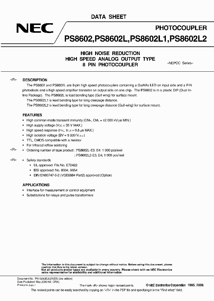 PS8602L-V-E3-A_7374488.PDF Datasheet