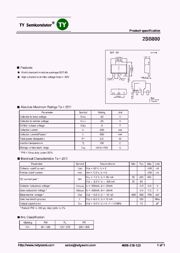 2SB800_7377884.PDF Datasheet