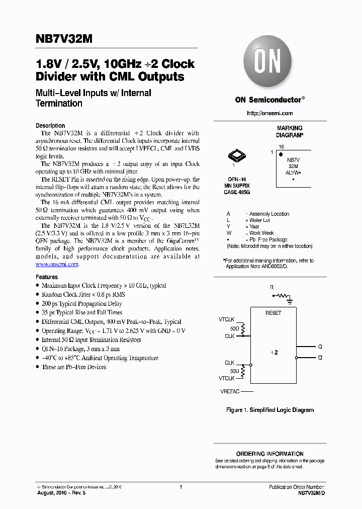 NB7V32MMNTXG_7381263.PDF Datasheet
