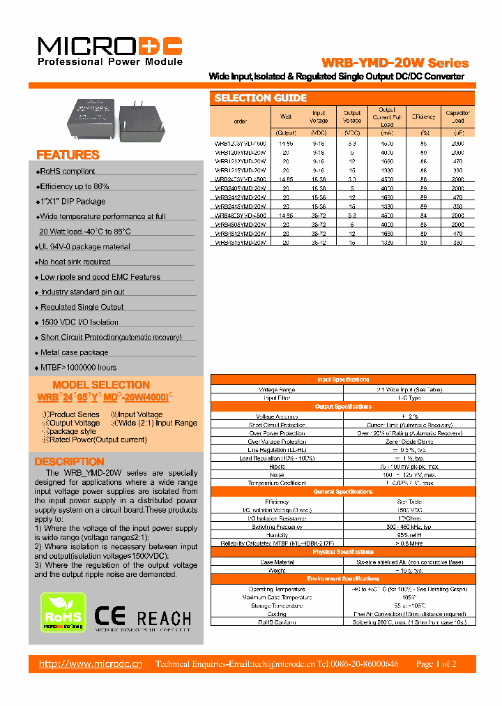 WRB2415YMD-20W_7381151.PDF Datasheet