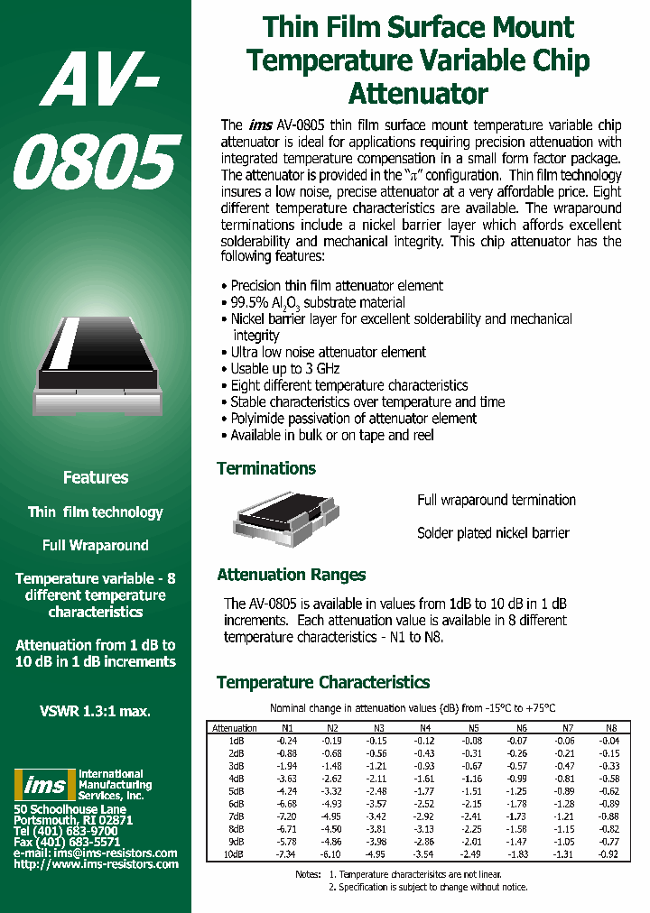 AV-0805-C-01DBN6_7383725.PDF Datasheet
