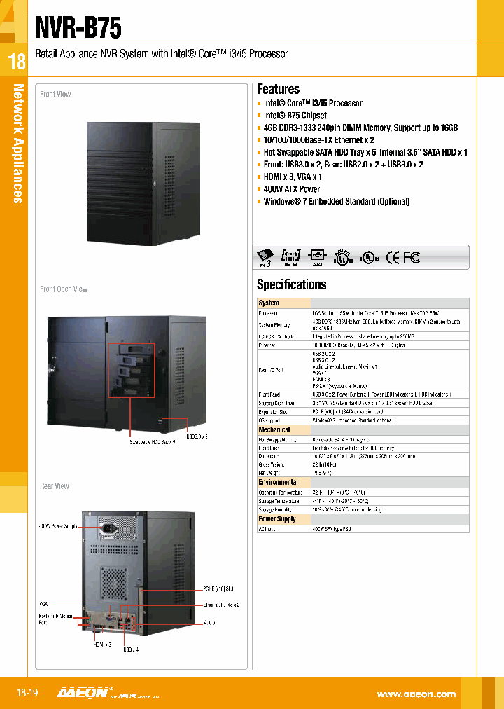 NVR-B75-A10_7386028.PDF Datasheet