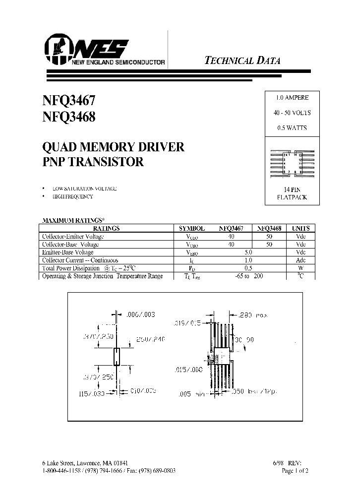 MICROSEMICORP-LAWRENCE-NFQ3468_7386026.PDF Datasheet